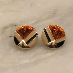 Round Vintage Earrings